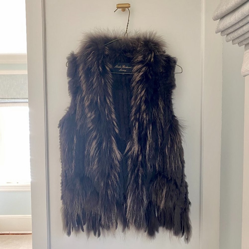 Linda Richards Luxury Fox Fur Vest